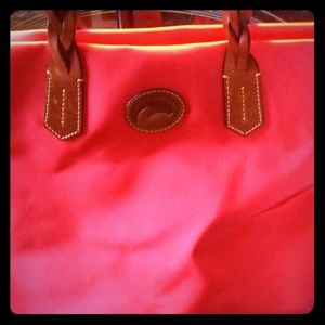 !! Dooney and Bourke !! Red Tote Bag